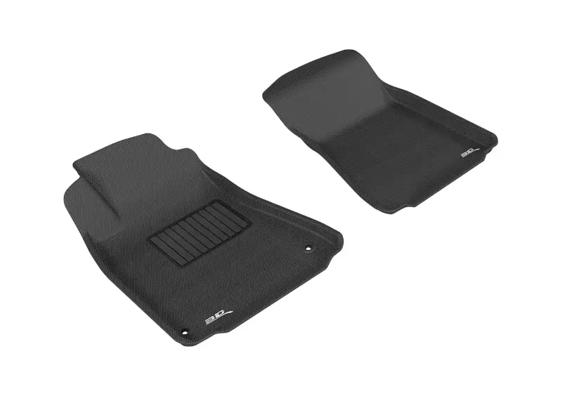 3D MAXpider 2006 2013 Lexus IS Kagu 1st Row Floormat Black