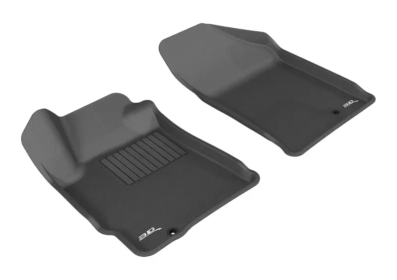 3D MAXpider 2007 2012 Nissan Altima Coupe Sedan Kagu 1st Row Floormat Black