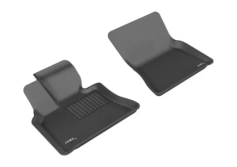 3D MAXpider 2007 2013 BMW X5 X6 E70 E71 Kagu 1st Row Floormat Black
