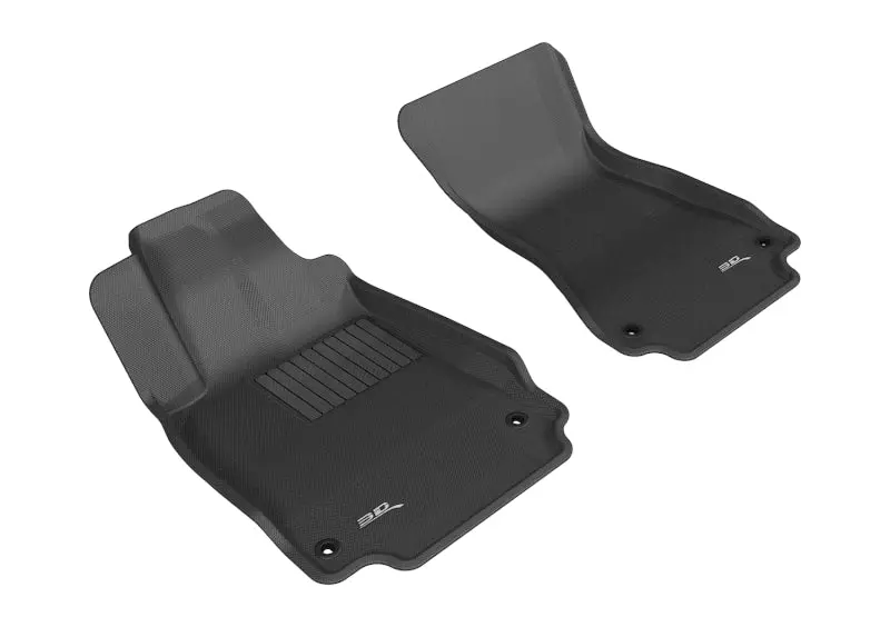 3D MAXpider 2012 2018 Audi A6 A7 S6 S7 RS7 Kagu 1st Row Floormat Black