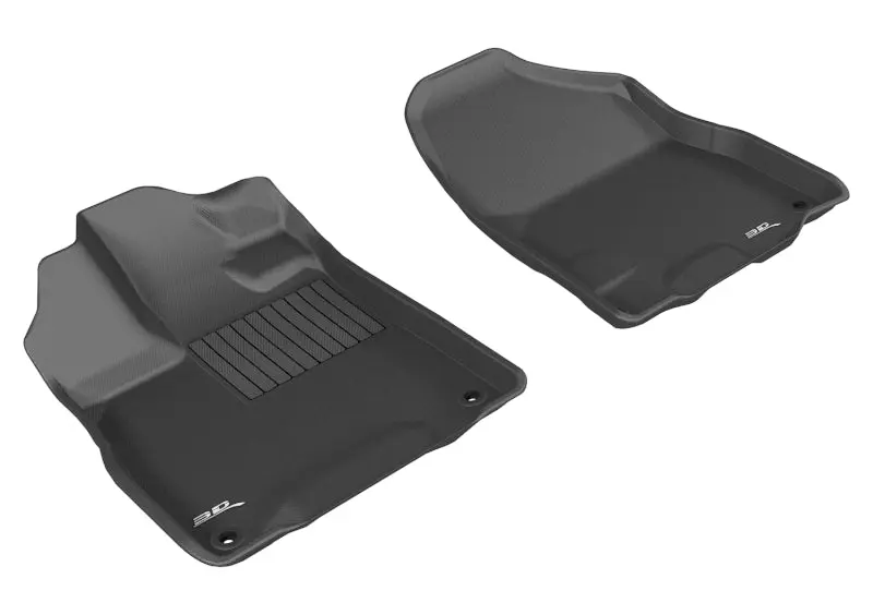 3D MAXpider 2014 2020 Acura MDX Kagu 1st Row Floormat Black