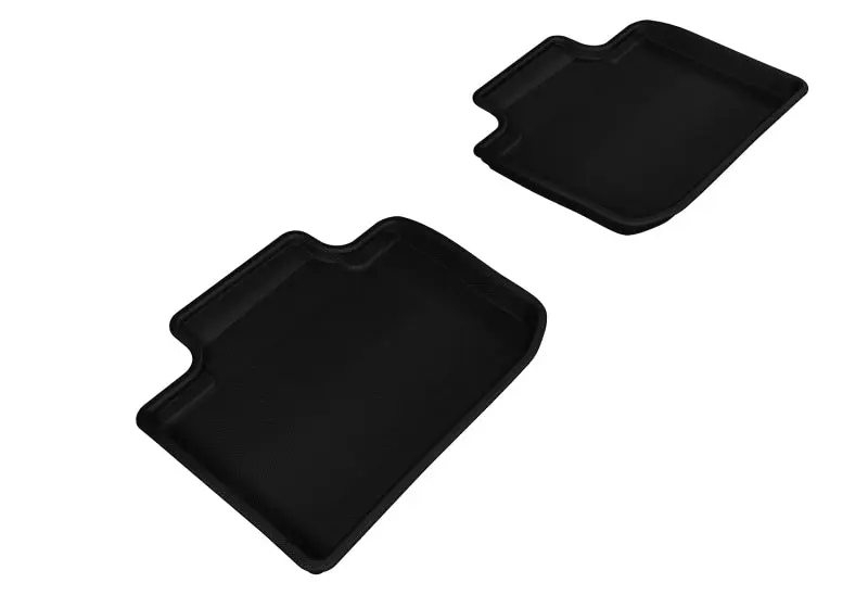 3D MAXpider 2014 2020 Lexus IS Kagu 2nd Row Floormats Black