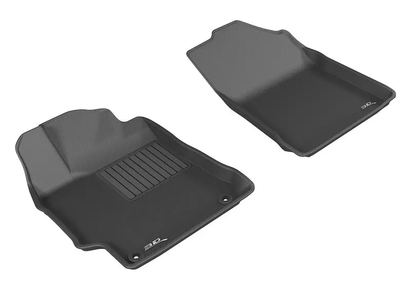 3D MAXpider 2015 2017 Toyota Camry Kagu 1st Row Floormat Black