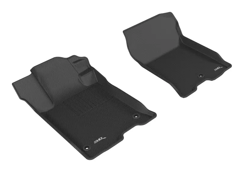 3D MAXpider 2015 2020 Acura TLX FWD Kagu 1st Row Floormat Black
