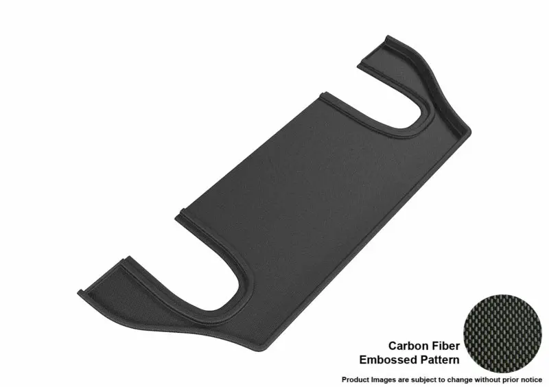 3D MAXpider 2016 2020 Tesla Model X 6 Seats Kagu 3rd Row Floormats Black