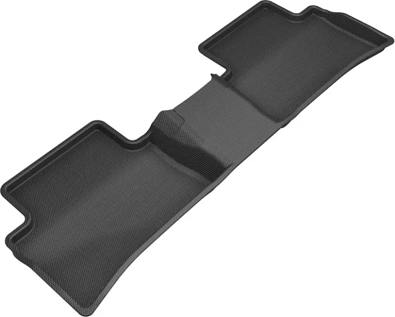 3D MAXpider 2019 2020 Toyota Corolla Hatchback Kagu 2nd Row Floormats Black