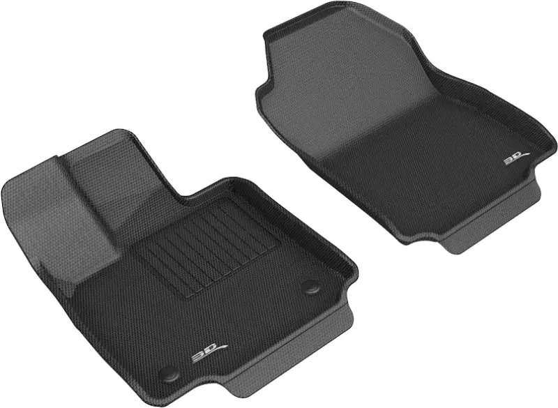 3D MAXpider 2019 2020 Toyota RAV4 Kagu 1st Row Floormat Black