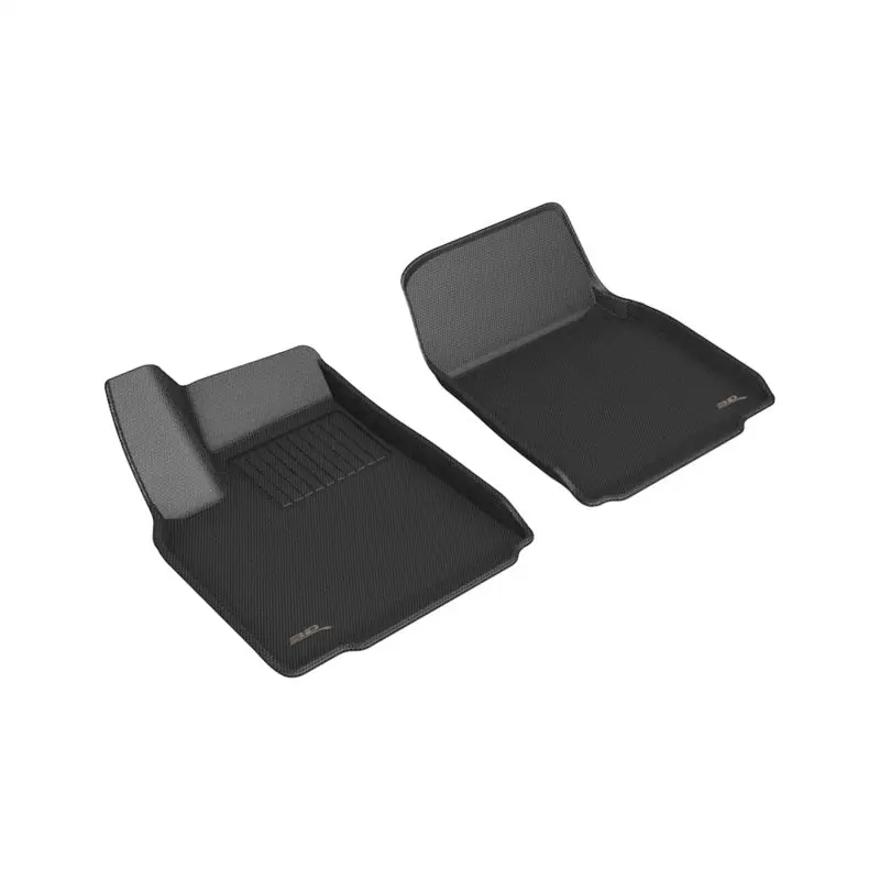 3D MAXpider 2022 Tesla Model X Kagu 1st Row Floormat Black