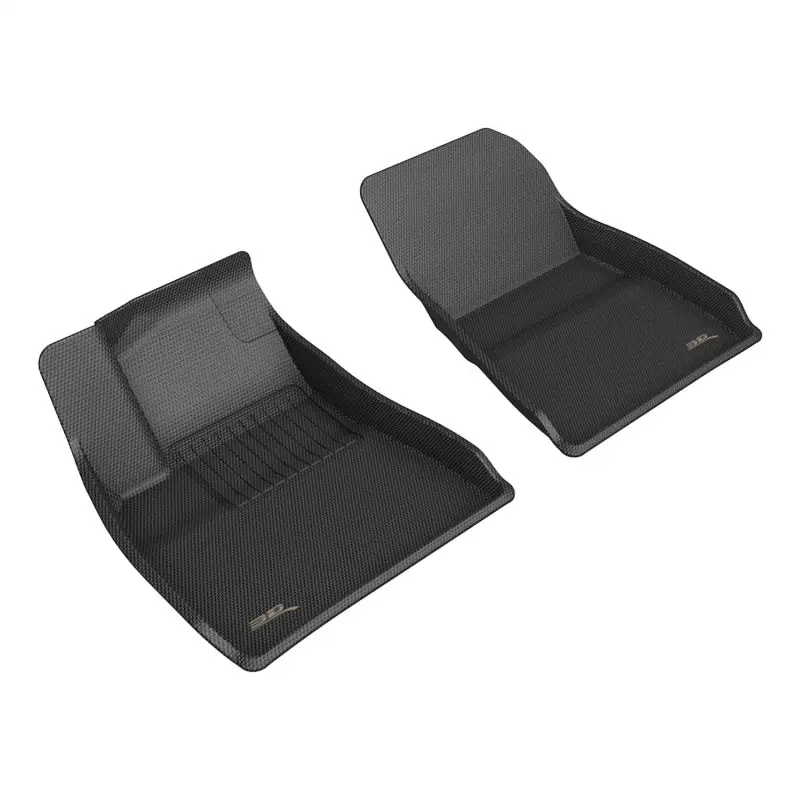 3D Maxpider 2024+ Tesla Model 3 Kagu 1st Row Floormat Black
