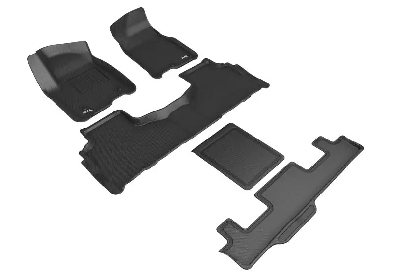 3D Maxpider 21 24 Chevrolet Tahoe 7 Seat Kagu Black R1 R2 R3
