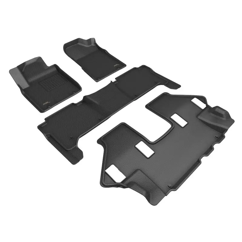 3D Maxpider 19 24 Nissan Armada Kagu Floor Mat Black R1 R2 R3