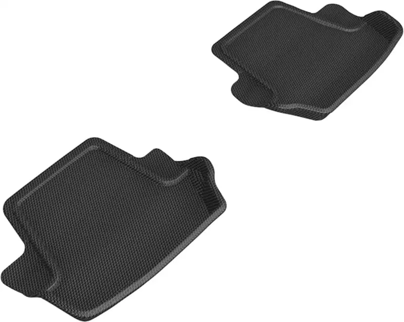 3D MAXpider 20 24 Porsche 911 Carrera Convertible S 4 4S (992) Kagu 2nd Row Floormat Black
