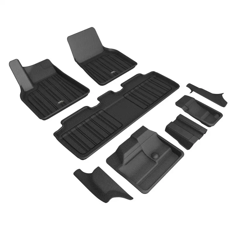 3D Maxpider 21 22 Tesla Model Y 7 Seat Elitect Black R1 R2 R3