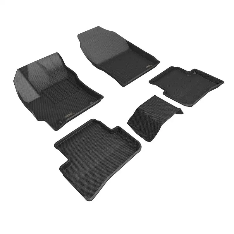 3D Maxpider 23 24 Toyota GR Corolla Kagu Floor Mat Black R1 R2