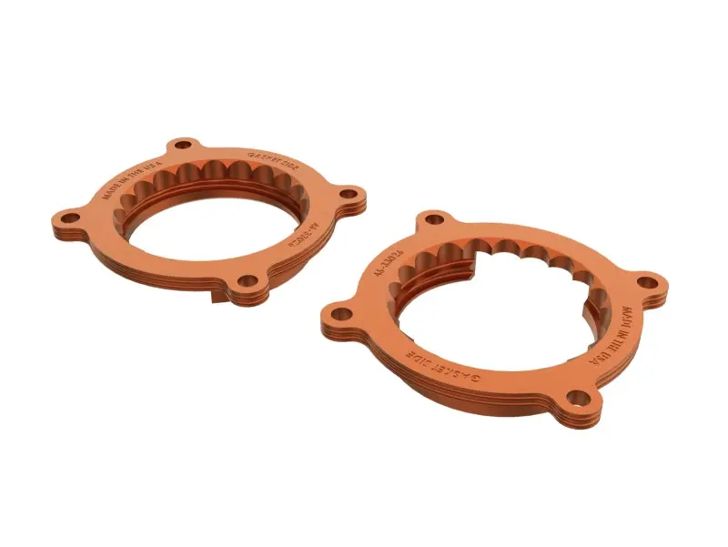 aFe 2024 Ford Mustang GT 2024 Ford Mustang Dark Horse V8 5.0L Silver Bullet Throttle Body Spacer