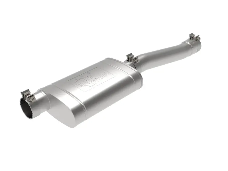 aFe Apollo GT Series 3in 409 Stainless Steel Muffler Upgrade 2019 GM Silverado Sierra 1500 V8 6.2L