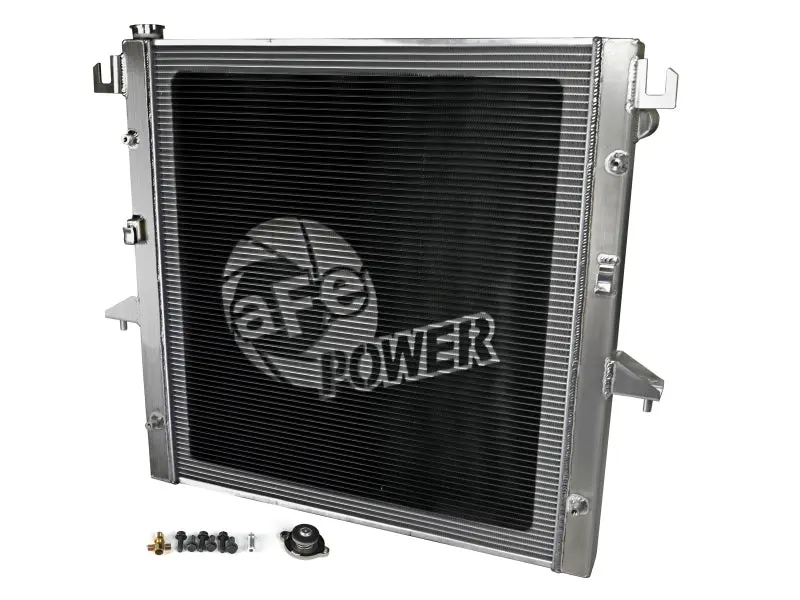 aFe BladeRunner Street Series Tube & Fin Aluminum Radiator 03 09 Dodge Diesel L6 5.9L 6.7L