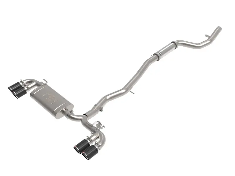 aFe 19 24 BMW Z4 M40i (G29) B58 Turbo MACH Force Xp 3in to 2 1 2in SS CB Exhaust System Carbon