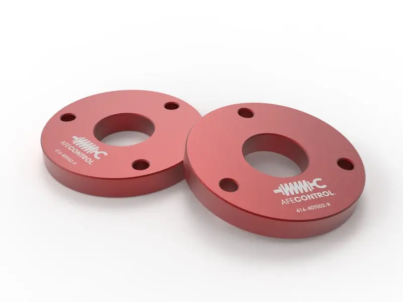 aFe CONTROL 23 24 Chevrolet Colorado ZR2 GMC Canyon AT4X L4 2.7L (t) 1.25in Leveling Kit Red