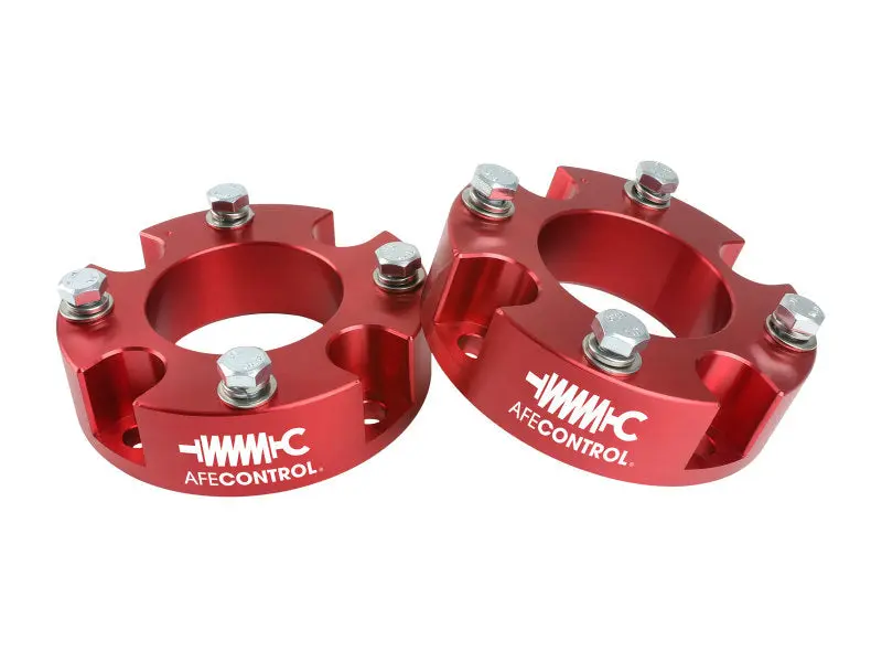 aFe CONTROL 2.0 Leveling Kit 07 21 Toyota Tundra Red