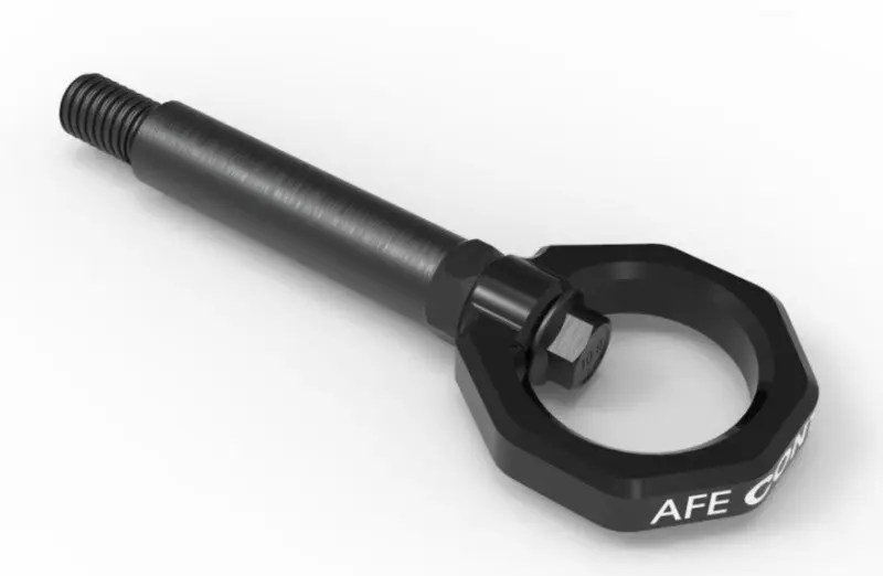 aFe Control Rear Tow Hook Black BMW F Chassis 2 3 4 M