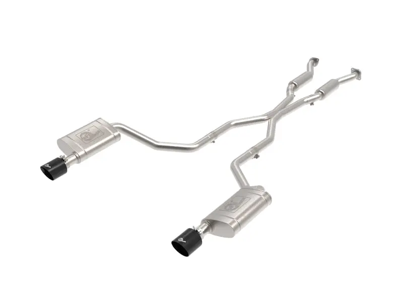 aFe 11 21 Dodge Durango V6 3.6L V8 5.7L MACH Force Xp 304 SS Cat Back Exhaust System w Black Tip