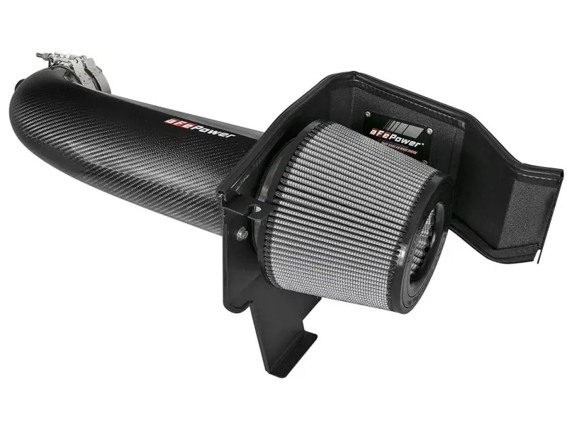 aFe POWER Magnum FORCE Carbon Fiber Stage 2 Track Series Pro Dry S CAIS 11 18 Dodge Challenger V8
