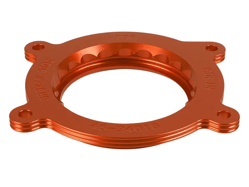 AFE Silver Bullet Throttle Body Spacer GM Trucks 1500 14 19 V8 6.2L