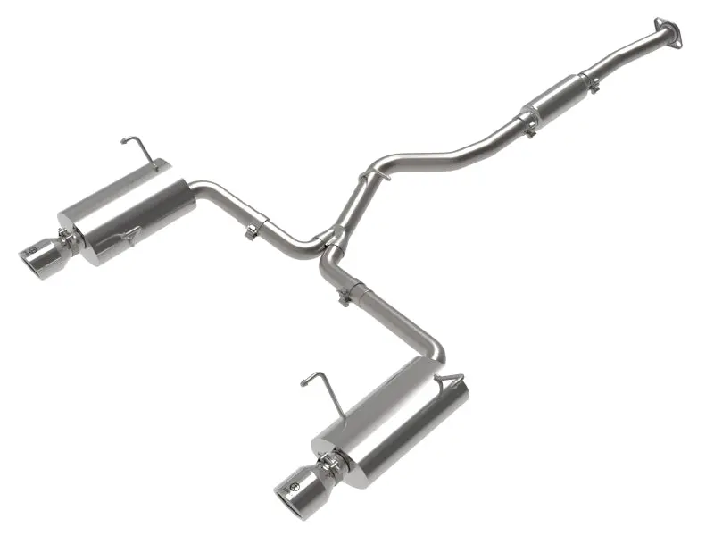 aFe Subaru Forester XT 14 18 H4 2.5L Takeda 2 1 2in to 2 1 4in 304 SS Cat Back Polished Tip