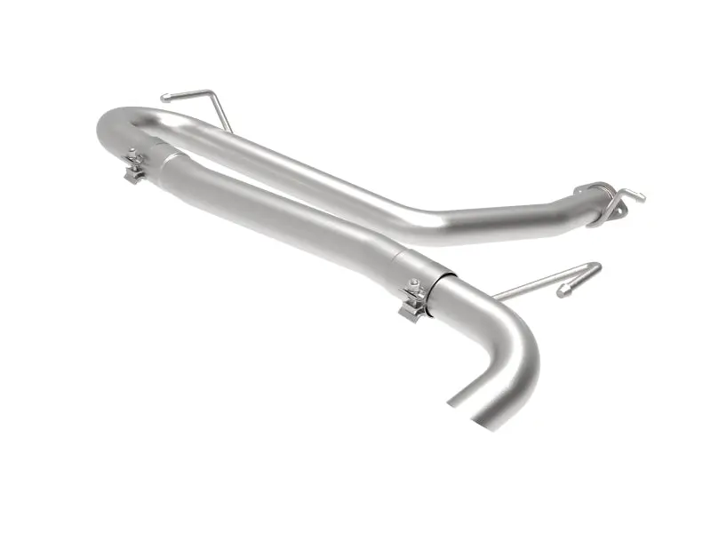 aFe Takeda 2 1 2in 304 SS Axle Back Exhaust (No Muffler) 18 21 Hyundai Kona L4 1.6L (t)