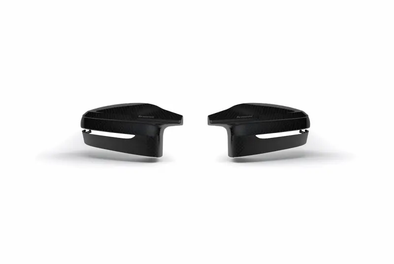 Akrapovic 2021+ BMW (G87) M2, (G80) M3 & (G82) M4 Mirror Cap Set Gloss Carbon