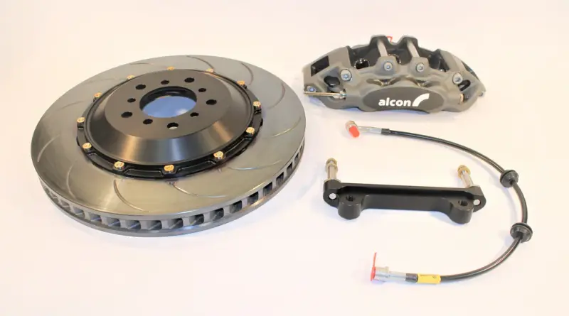 Alcon BMW E46 M3 4 Piston 355x32mm Front Race Kit Anodized