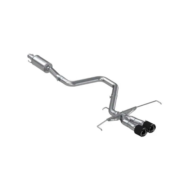 2019+ MBRP Hyundai Veloster Turbo Cat Back T304 Stainless Carbon Fiber Tip