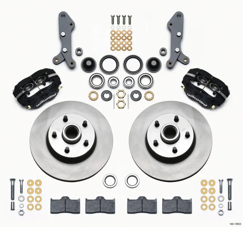 Wilwood Forged Dynalite M Front Kit 11.30in 1 PC Rotor&Hub 60 68 Ford Mercury Full Size Galaxie