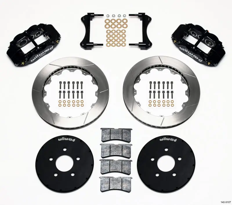 Wilwood Narrow Superlite 6R Front Hat Kit 12.88in 1994 2004 Mustang