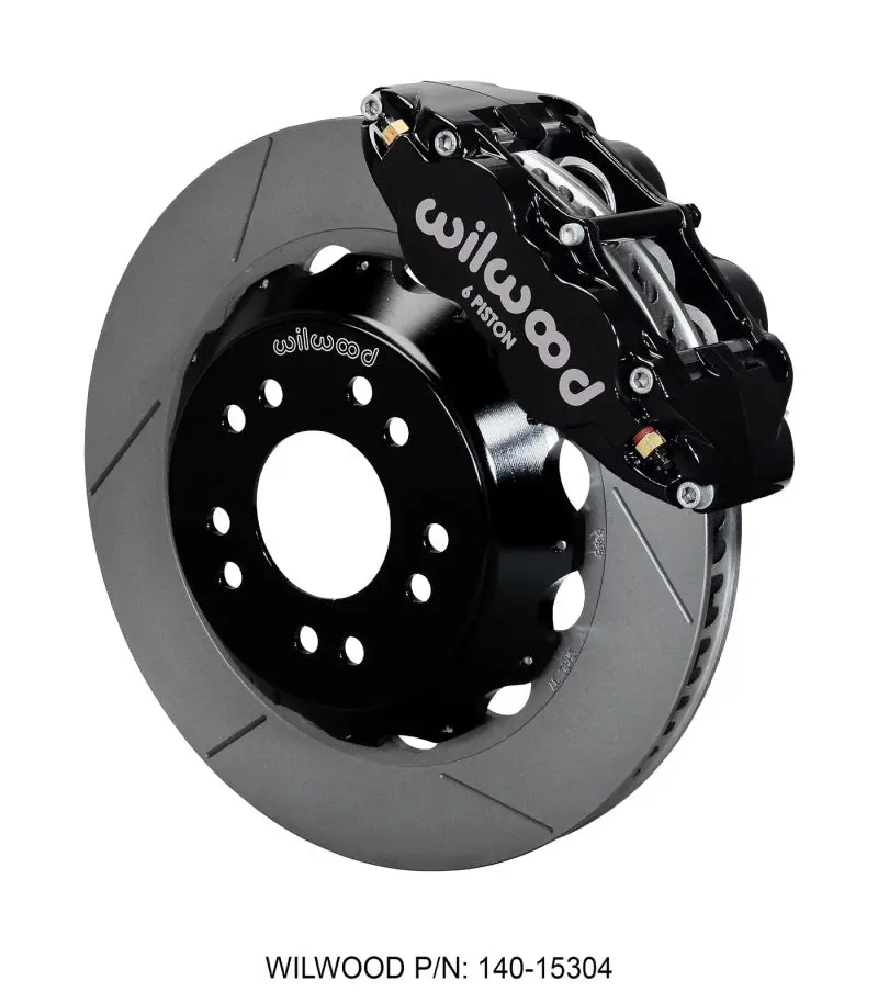 Wilwood Narrow Superlite 6R Front Hat Kit 14.00 63 87 C10 w Wilwood Pro Spindles