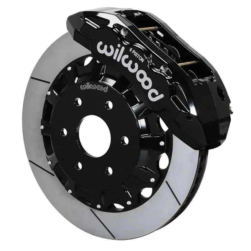 Wilwood 21 22 RAM 1500 TRX TX6R Black Front Big Brake Kit 16.00x1.36