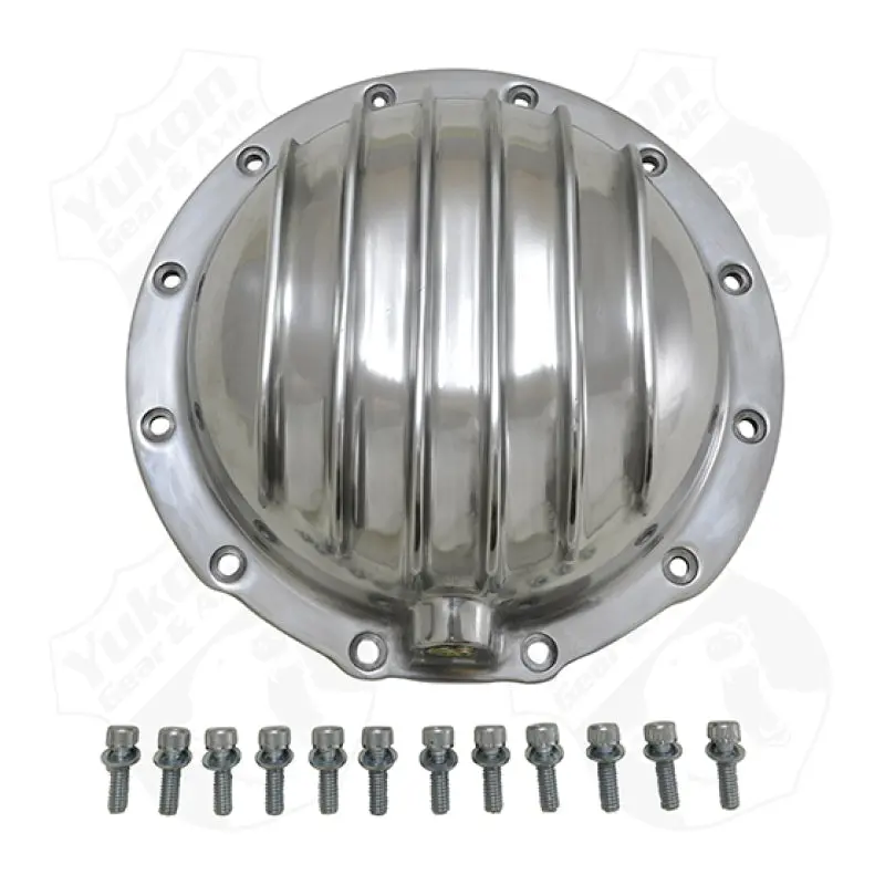 Yukon Gear Finned Polished Aluminum Cover AMC Model 20 Yukon Gear u0026 Axle