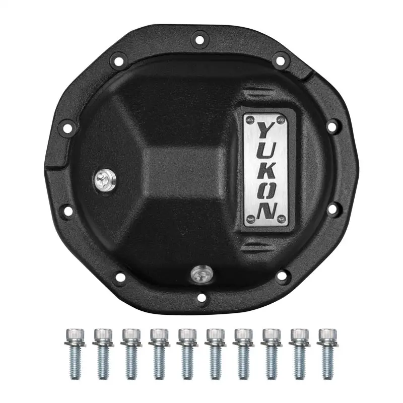 Yukon Gear Hardcore Diff Cover 8.5inch GM Rear w 5 16inch Cover Bolts Yukon Gear u0026 Axle