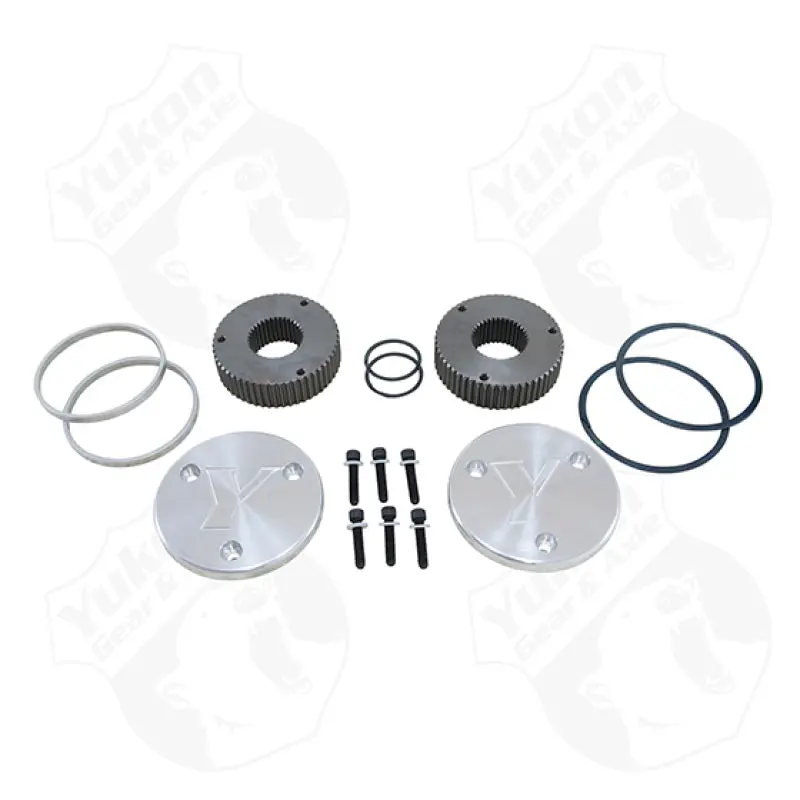 Yukon Gear Hardcore Drive Flange Kit Dana 60 35 Spline Outer Stubs. Yukon Engraved Caps Yukon Gear u0026 Axle