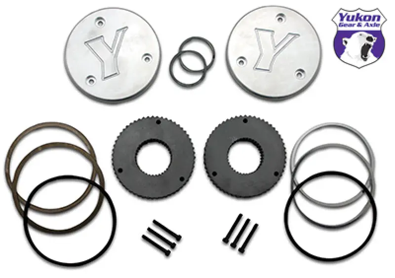 Yukon Gear Hardcore Drive Flange Kit Dana 44 19 Spline Outer Stubs. Non Engraved Caps Yukon Gear u0026 Axle