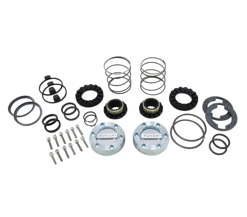 Yukon Gear Hardcore Locking Hub Set GM 8.5in Front & Dana 44 19 Spline Yukon Gear u0026 Axle